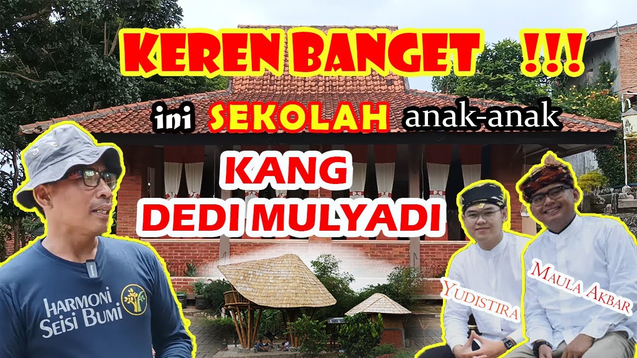 Anak Kang Dedi Mulyadi : Maula dan Yudistira Sekolah Disini