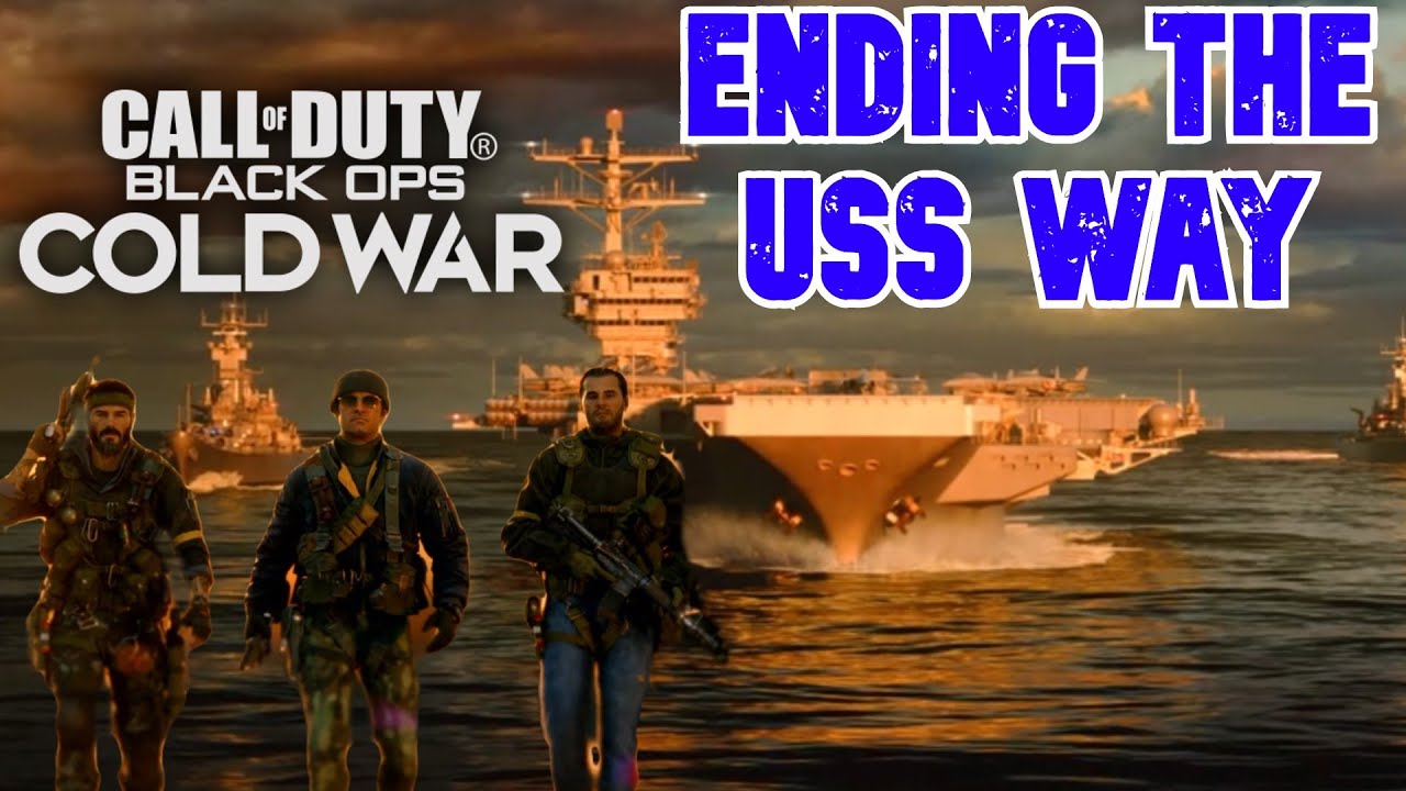 CALL OF DUTY BLACK OPS COLD WAR PS4 Walkthrough Gameplay Part ENDING THE USS WAY
