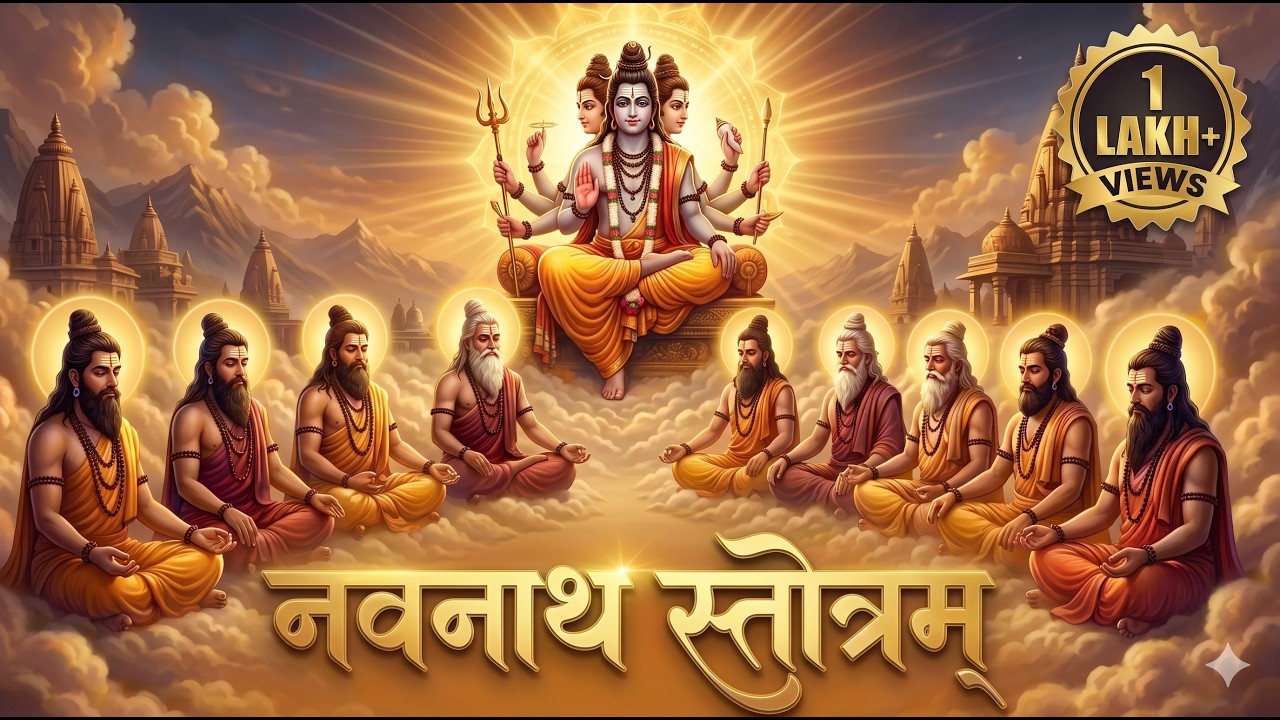 नवनाथ स्तोत्रम् | नव नाथ महाराजांची दिव्य कृपा | Navnath Stotra | नव नाथांची महिमा | मच्छिंद्रनाथ