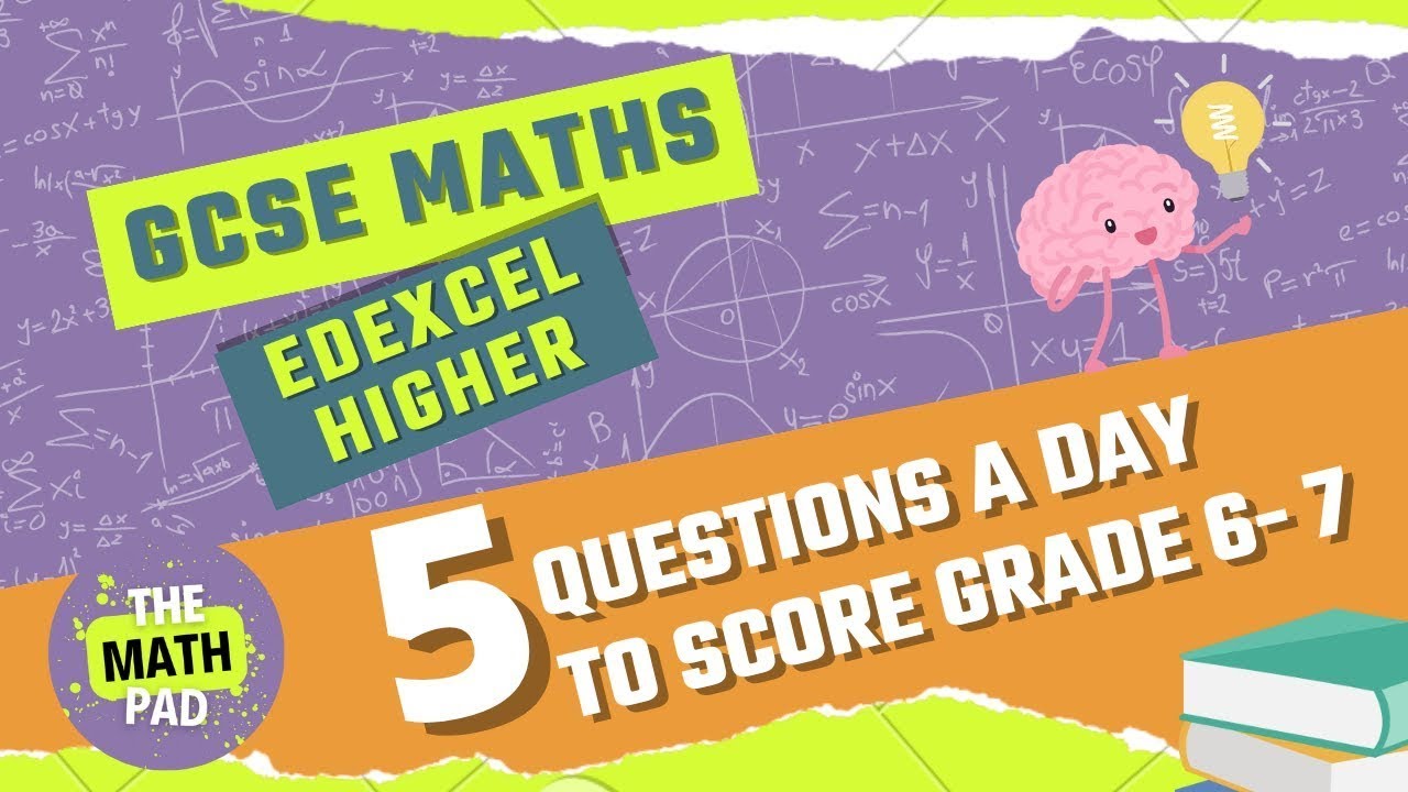 День 34: Повторение математики по программе GCSE Edexcel Higher (5 вопросов в день для оценки 7)