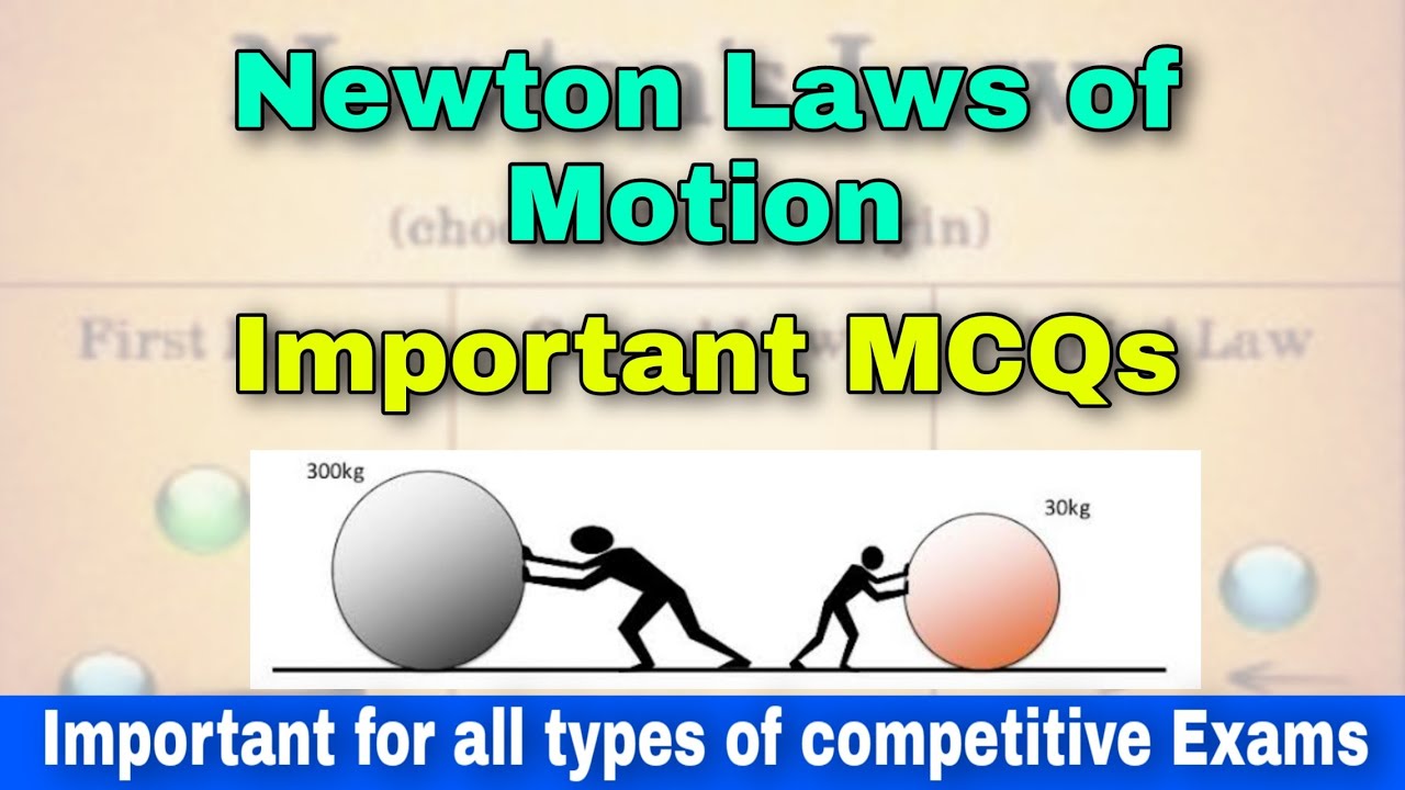 Mcqs On Laws of Motion || Physics || for all exams