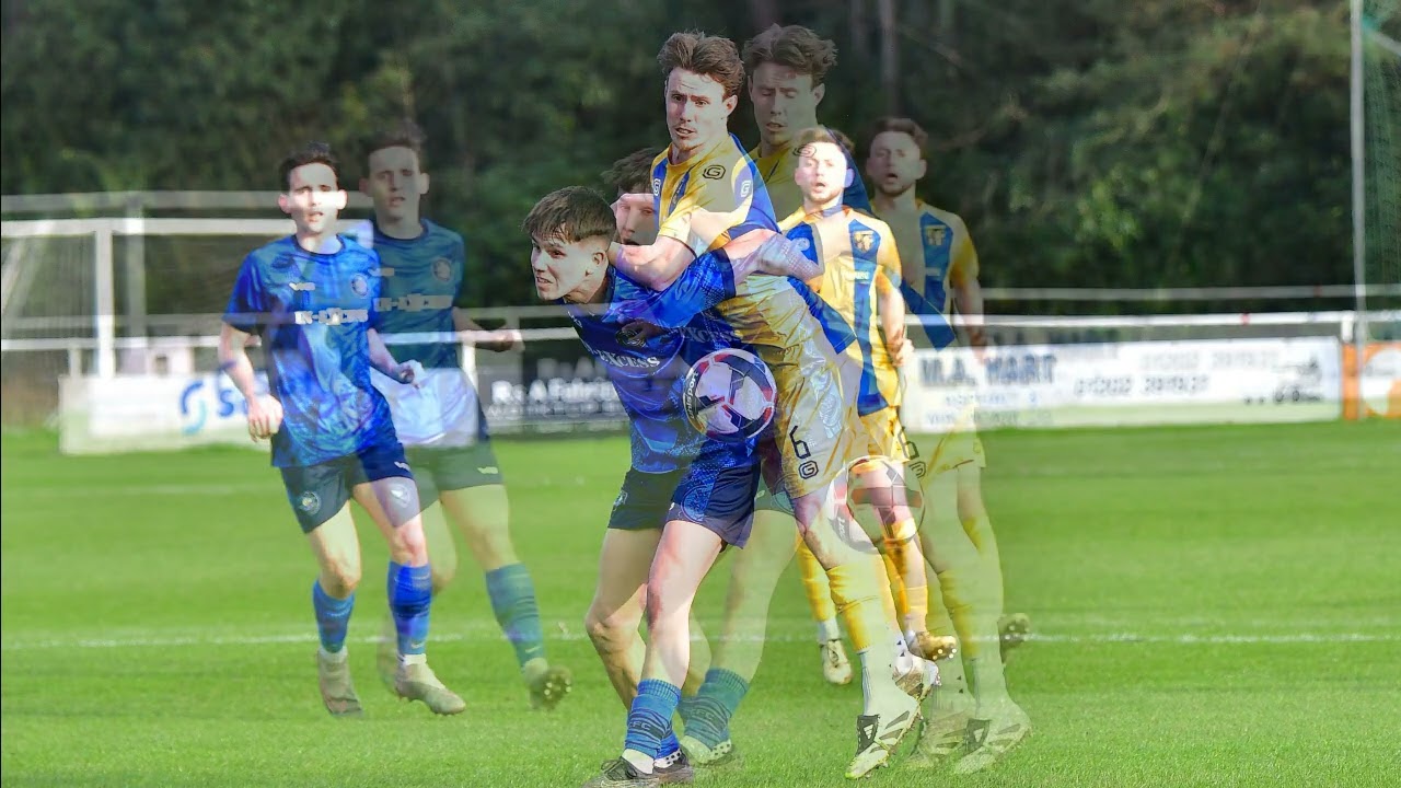 Christchurch New Milton Wessex Premier League Football at Hurn Bridge Stadium Hurn Dorset