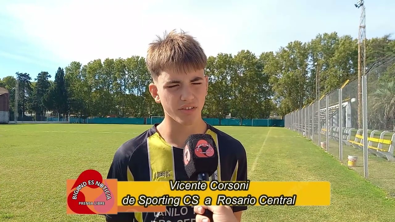 VICENTE CORSONI DE SPORTING CS A ROSARIO CENTRAL