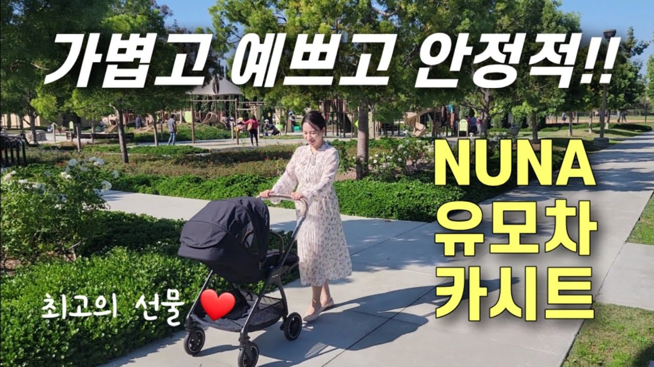 [출산준비] 유모차 선물 받았어요❤ 뉴나 트리브(Nuna Triv) 절충형 유모차, 뉴나 피파 라이트(Nuna Pipa Lite) 신생아 카시트 미니밴 시에나에 설치하는 방법