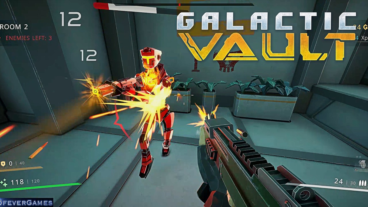 GALACTIC VAULT - PC (4K UHD 60fps, ULTRA PERFORMANCE) - No Commentary - Longplay - DVDfeverGames