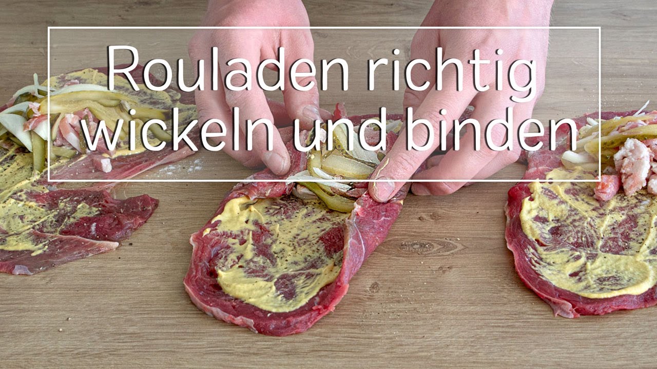 Rouladen richtig wickeln und binden | Gewusst wie | eat.de