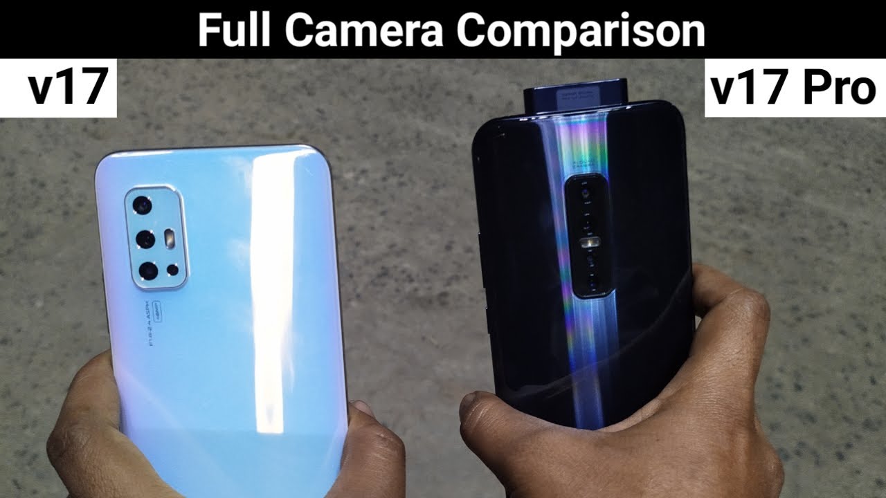 Vivo v17 vs Vivo v17 Pro - Full Camera Comparison Hindi