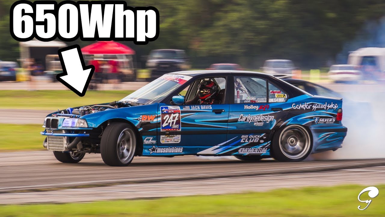 Supercharged LS Swapped 650Whp E36 Sedan Drift Review! *Screaming Bald Eagles*