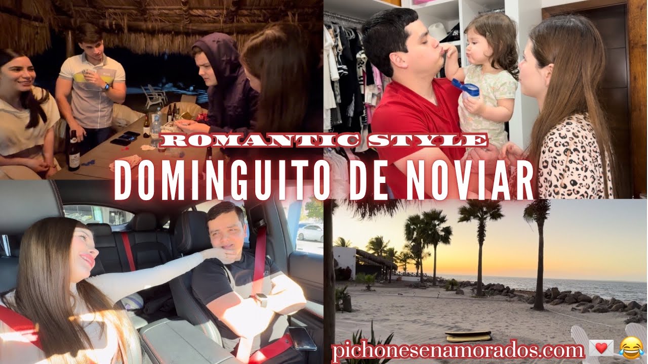 SE&Ntilde;ORES NOVIANDO Y JUGANDO EN LA PLAYA junto a otra pareja y amixes | VLOG
