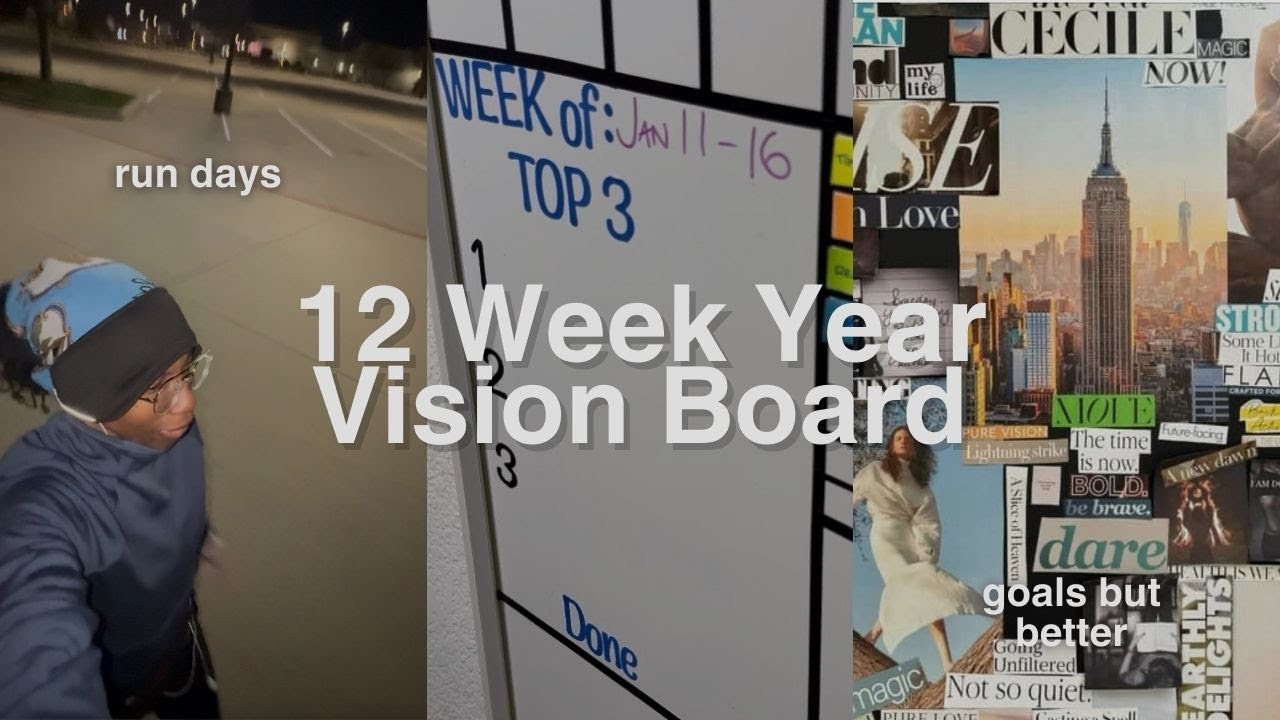 This $50 DIY Whiteboard Changed How I Plan My Life | 2026 Systems & Goals | Vision Board DIY