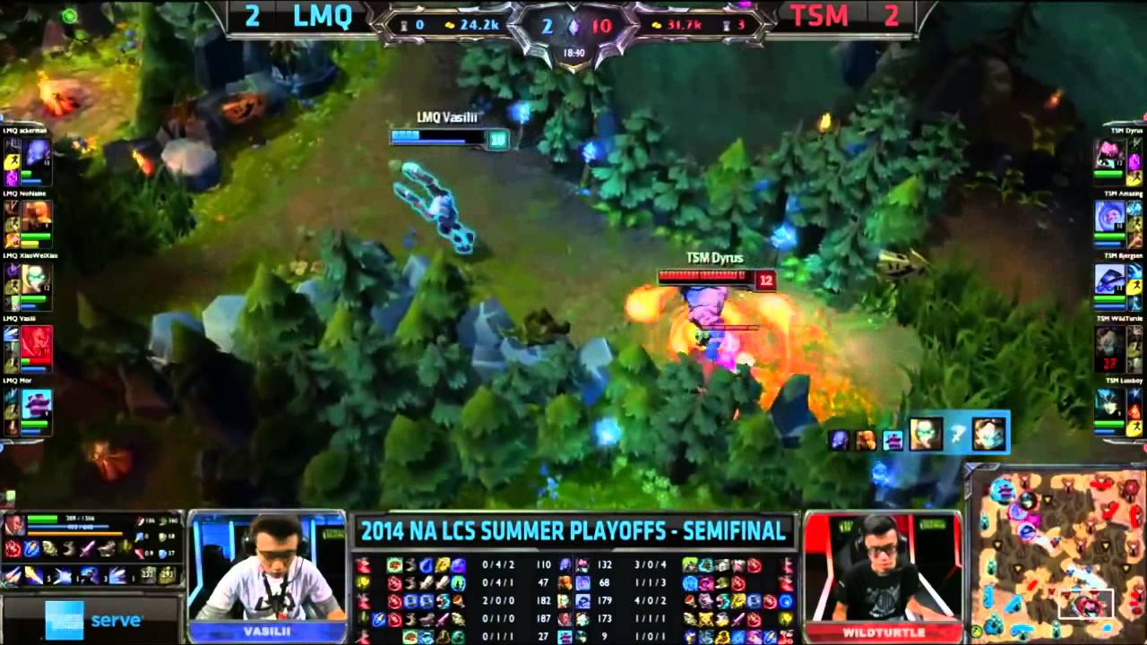Highlights TSM vs LMQ PAX Semi Final   Game 5 S4 NA LCS Playoffs Worlds Regional Qualifier