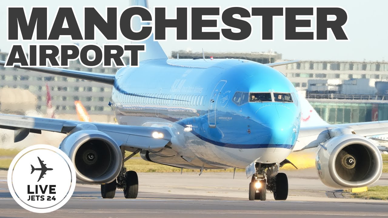 🔴Manchester Airport Live - Rare Single Ops 23L