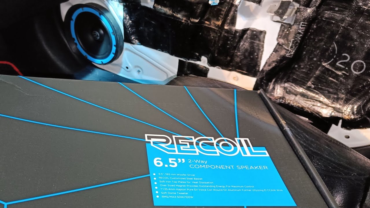 Первое знакомство с компонентной акустикой RECOIL REM65