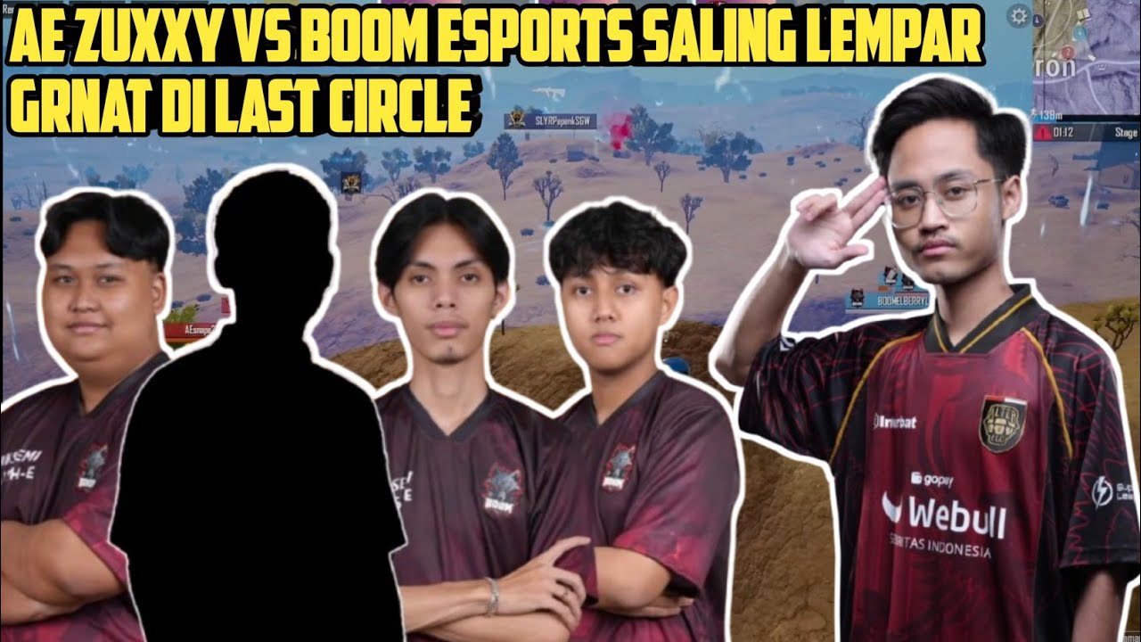 AE ZUXXY VS BOOM ESPORTS SALING LEMPAR GRNAT - RUTHLESS S14