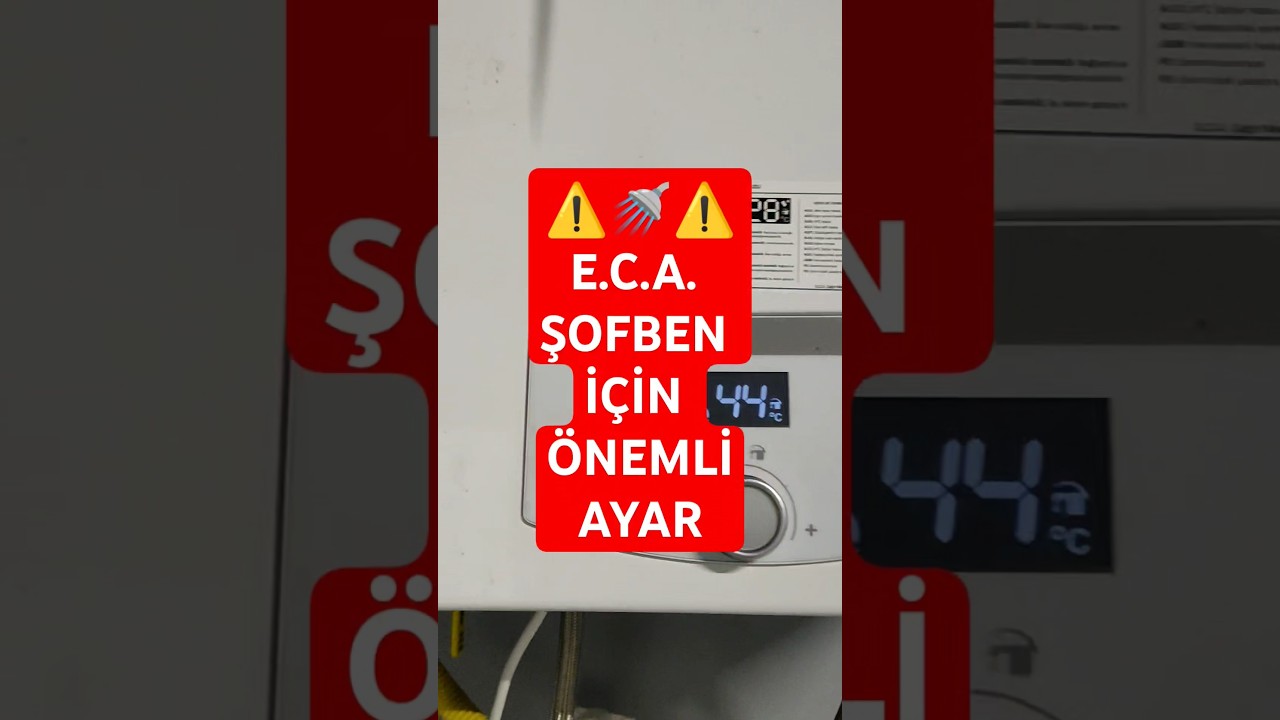 #ECA PHOENİX #ŞOFBEN KURULUMU