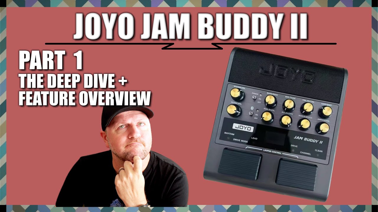 Joyo Jam Buddy II - The All-in-one portable practice amp! Part 1 - Deep Dive & Feature Review Video.