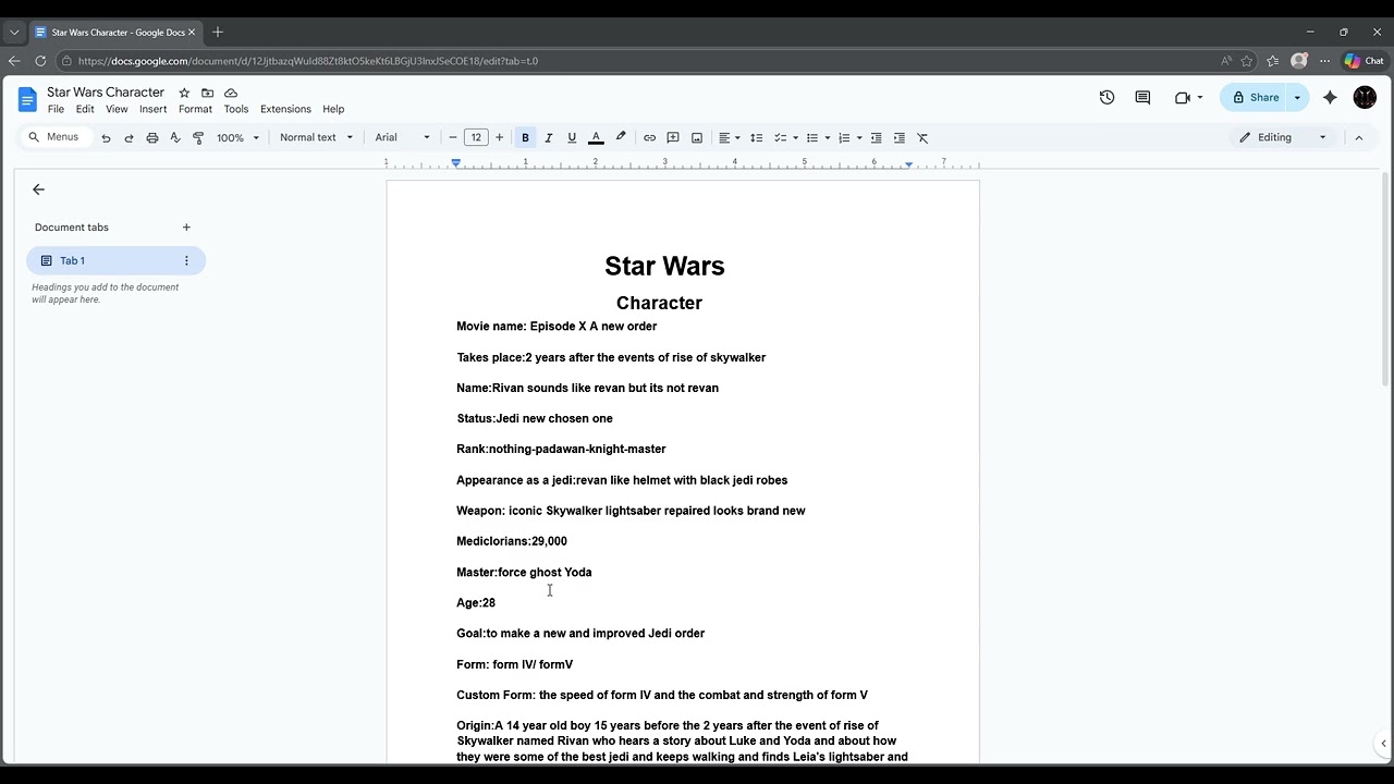 my star wars character to lucasfilms and disney