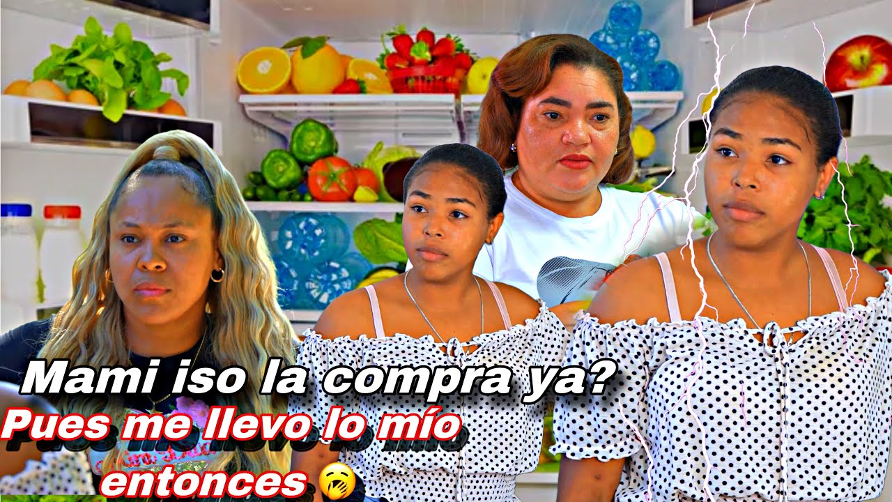 ESPERABA QUE SU MADRE HICIERA COMPRA PARA IR Y LLEVARLE TODO😡