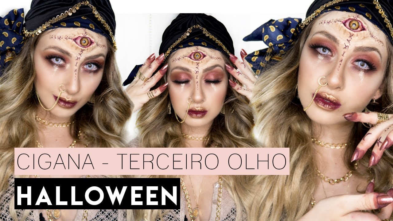 Cigana Terceiro Olho - Third eye blind GIPSY ! ESPECIAL HALLOWEEN