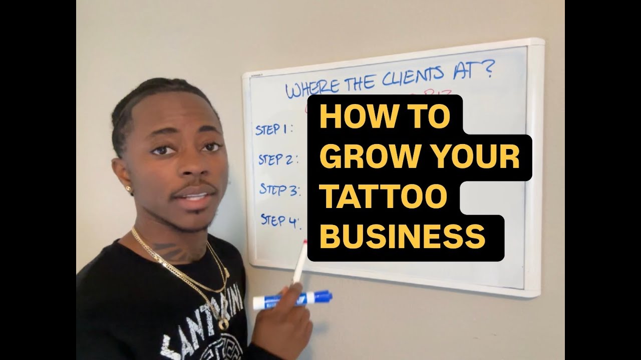 Tattoo Artist Marketing Starter Guide Video 1: How to Grow Your Tattoo Biz Using Multiple Platforms