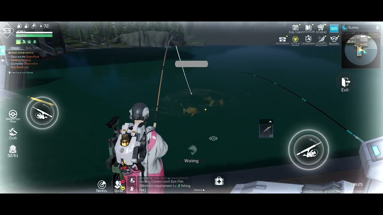 How to catch fish in earth revival