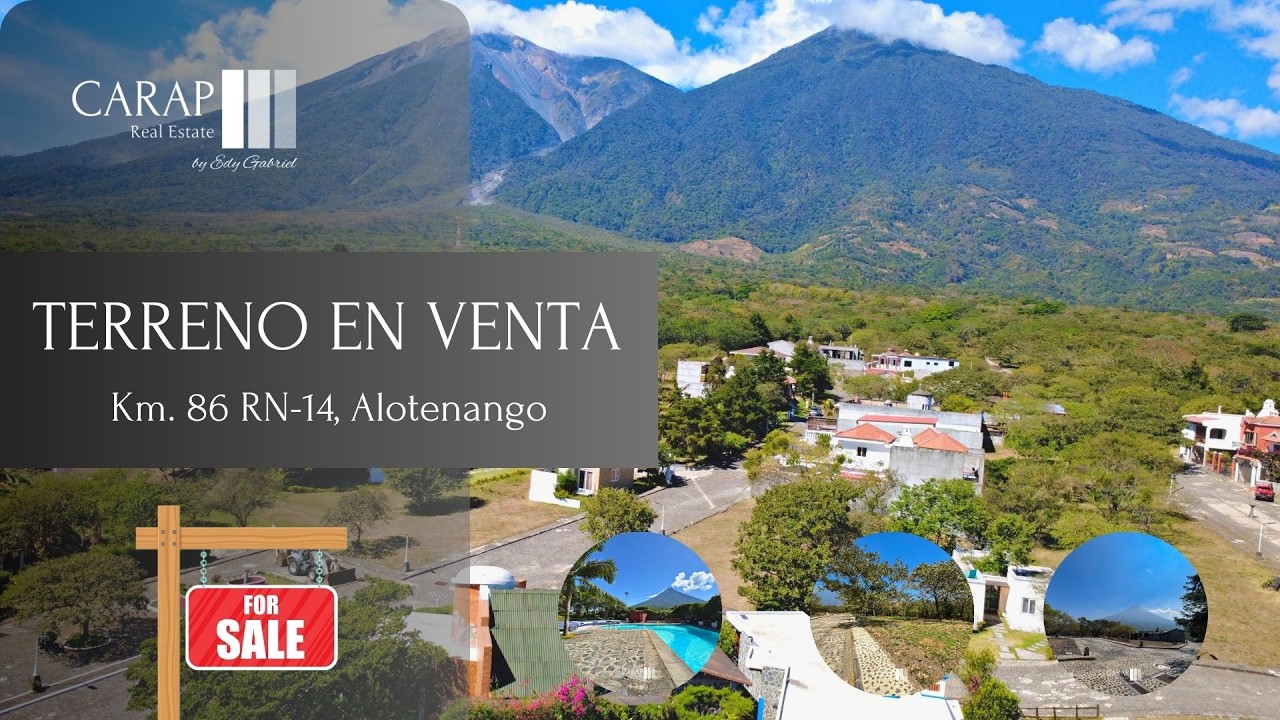 Construye tus sueños a minutos de La Antigua Guatemala 🏔️✨