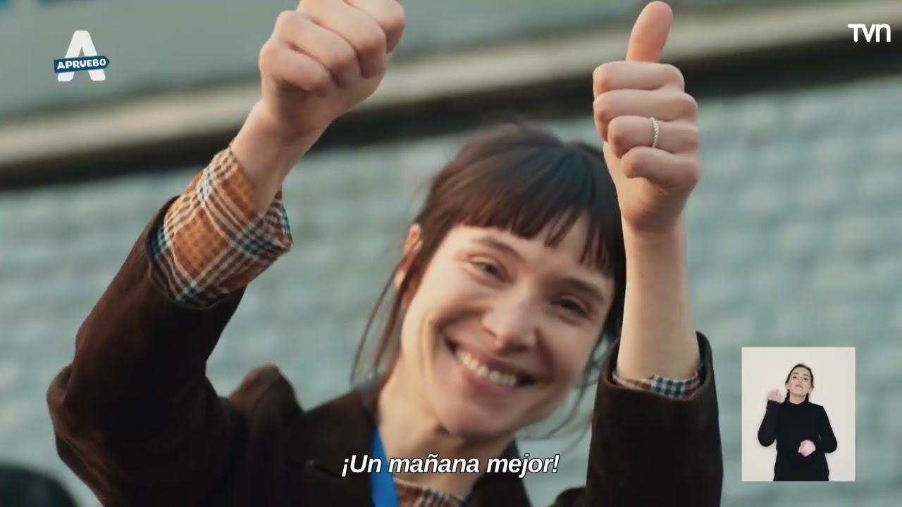 Franja televisiva Plebiscito constitucional, opción Apruebo -Domingo 7 de agosto