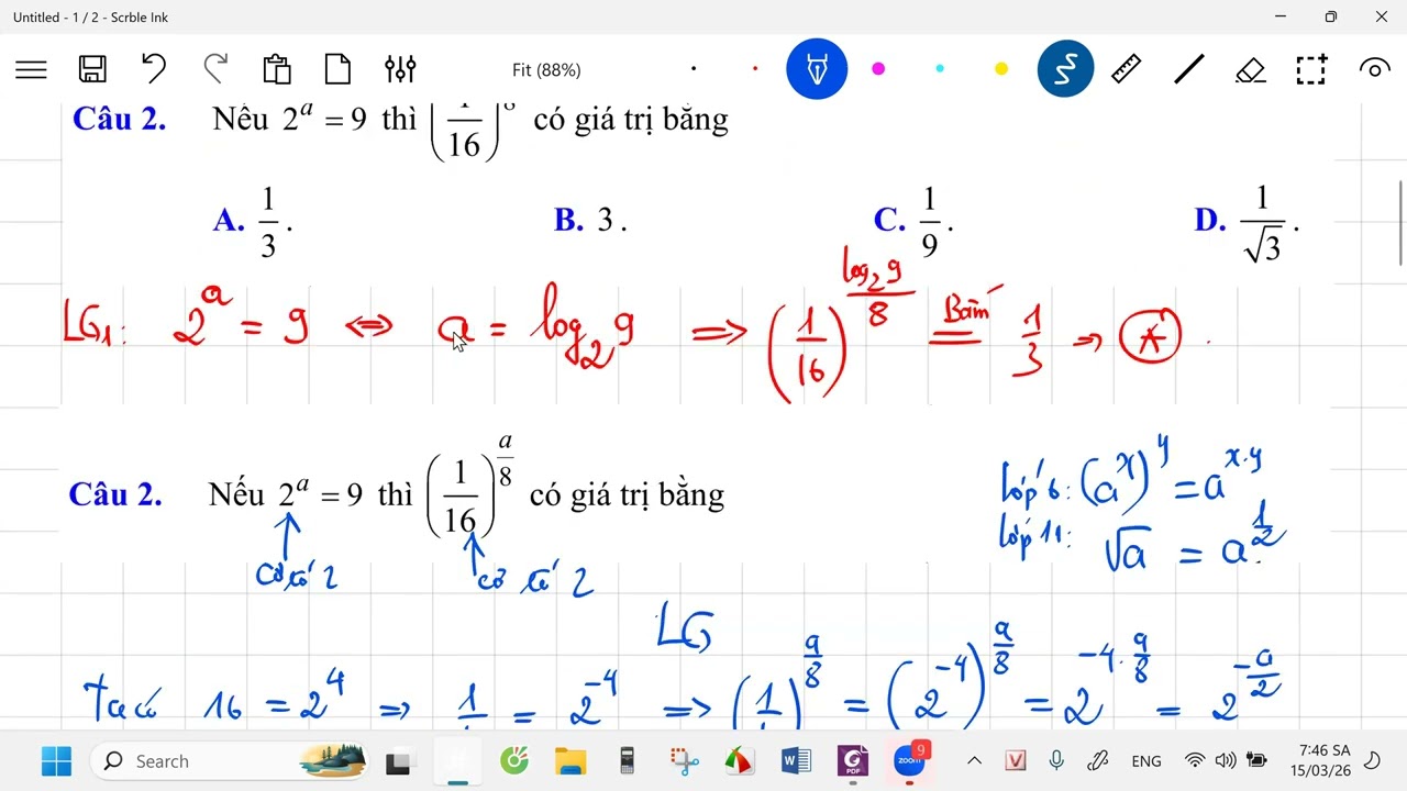 Toán lớp 11