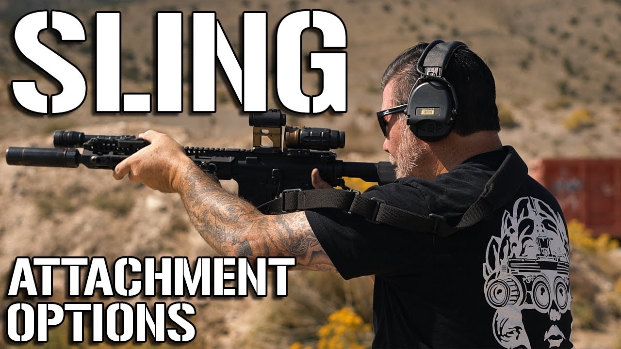 Sling attachment options.