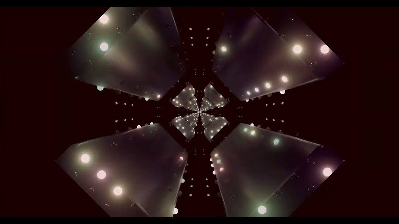 10 hours kaleidoscope neon tunnel screensaver 4k uhd 60fps geometric patterns windows 11 vj ...