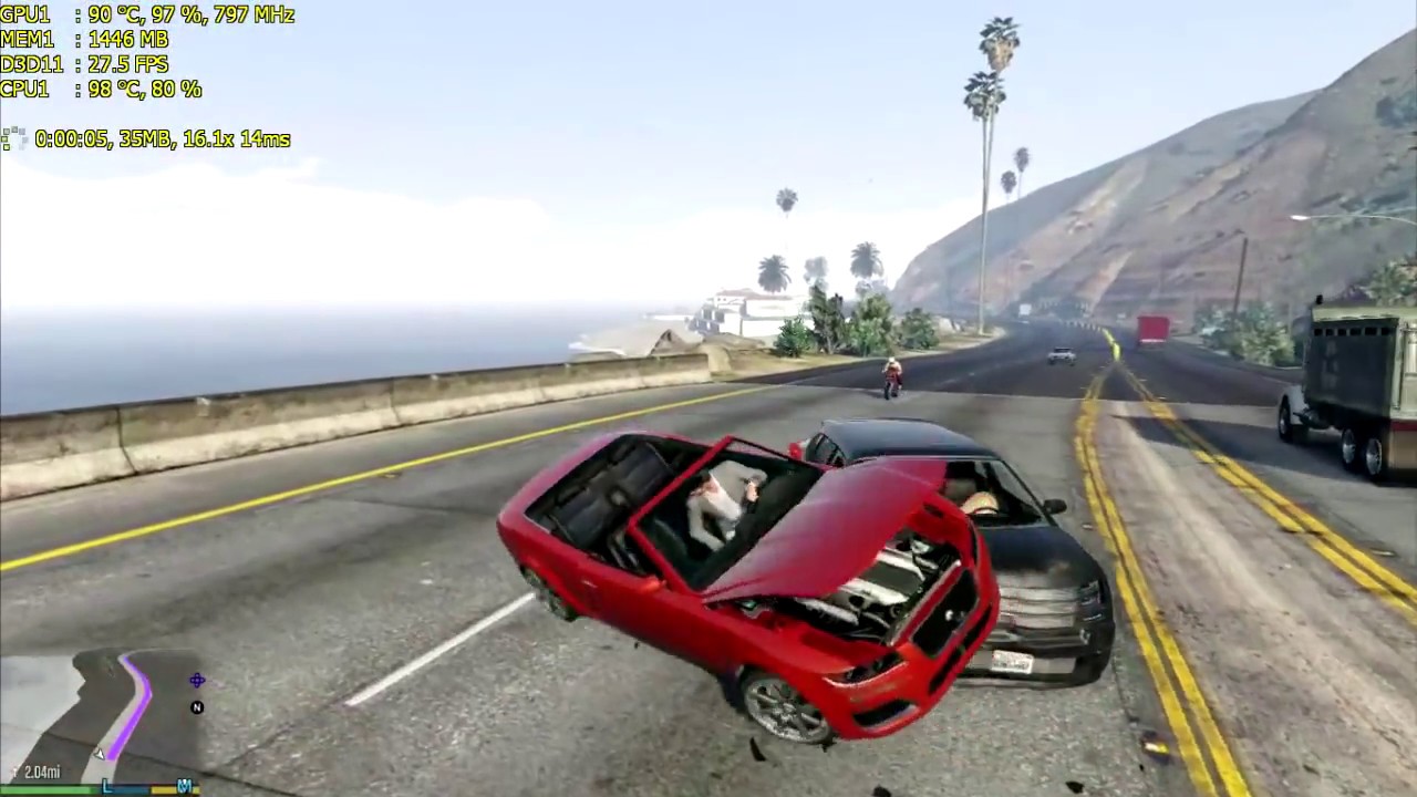 GTA 5 on Nvidia GeForce GT 420M - 2GB