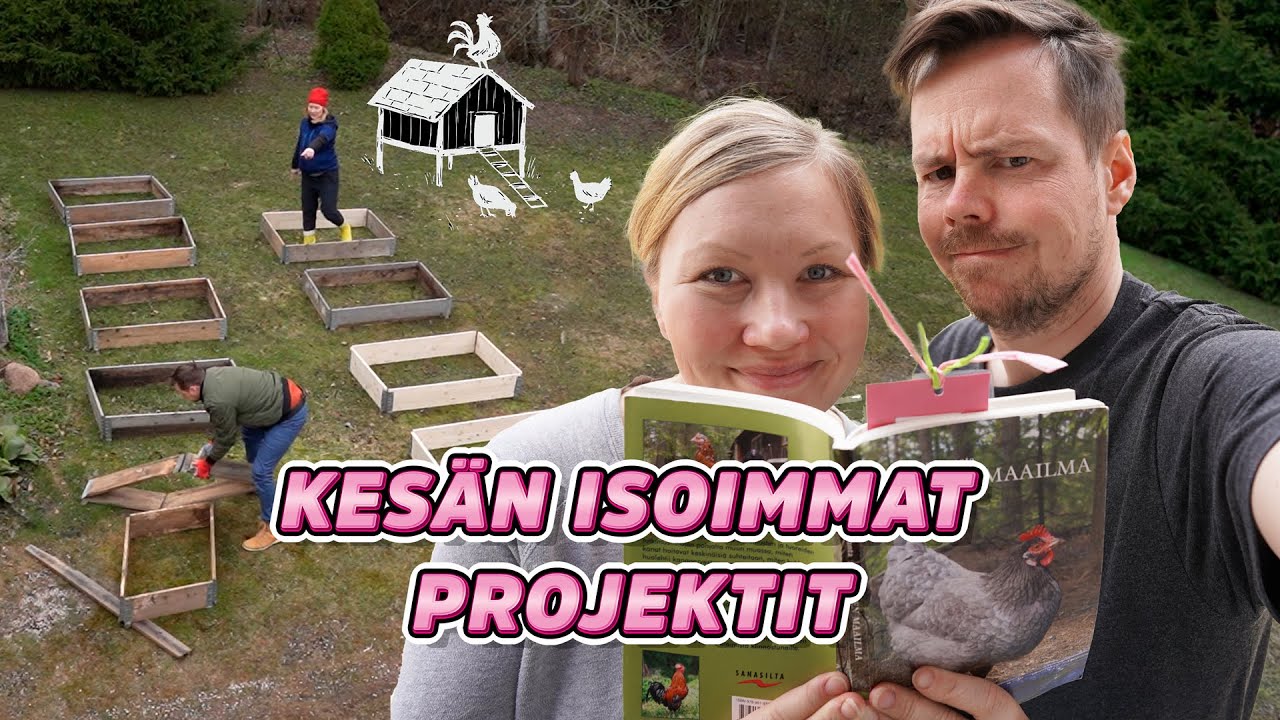 ALOITETAAN LAVAVILJELY JA PUHUTAAN KANALASTA | MY DAY