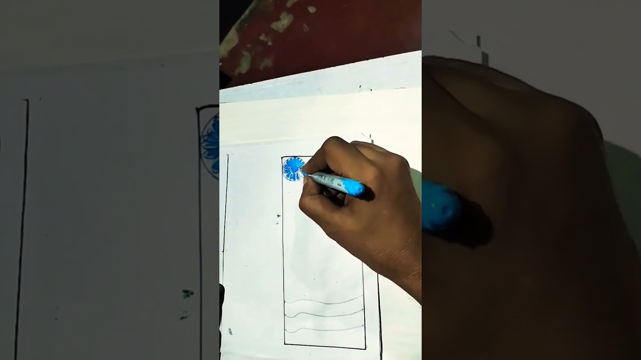 🇮🇳 Indian flag drowning #shorts #flag #art #trending #viral