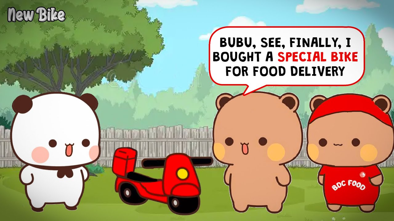 #BDC210 ▶Dudu Bought SPECIAL BIKE  for Food Business🛵🥰 | BUBU DUDU Cuties | Cartoon Animation