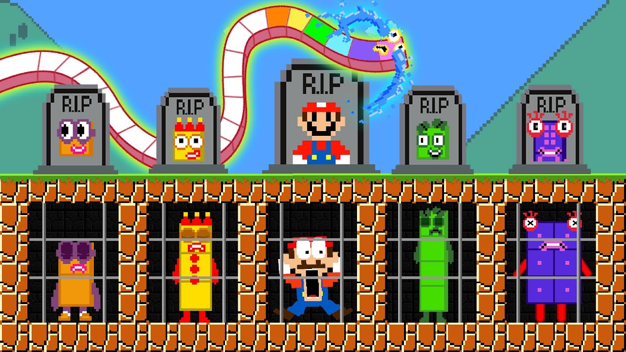 Can Numberblock Snake Rescue All Team Numberblock 2 to 10 ? Sad Story | Please Comeback