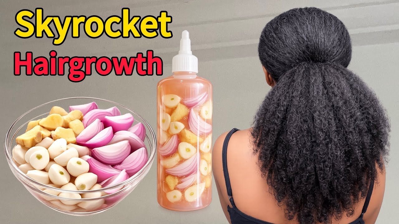 The Indian secret,to grow hair at a rocket speed and treat baldness 