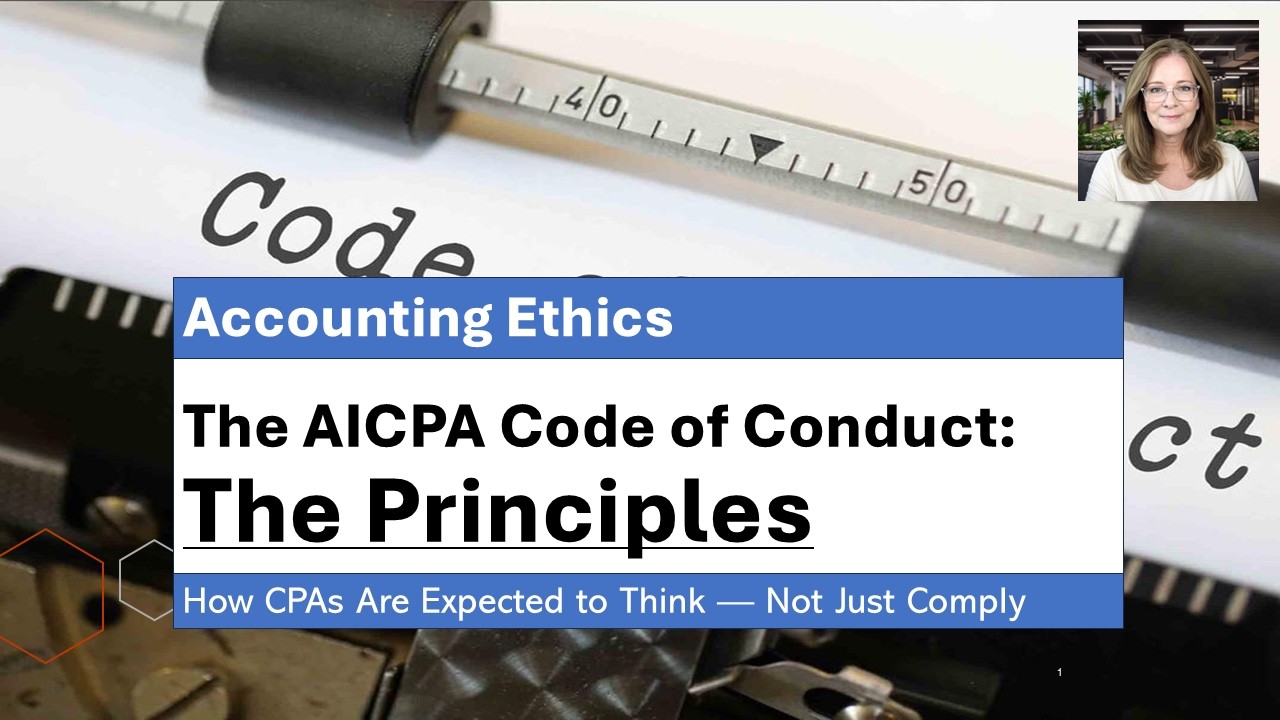 Этика бухгалтерского учета: Кодекс профессионального поведения AICPA — принципы