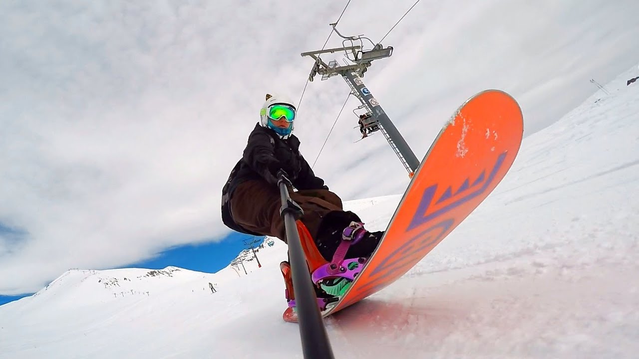 Гудаури сноубординг  2016. Gudauri snowboarding