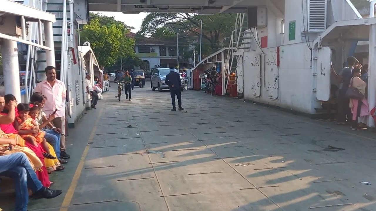 Fort kochi to vypin [ jankar ferry ride ] kerala