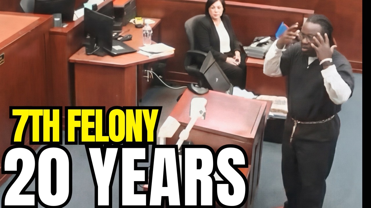 Judge Had Enough&mdash;7th Felony, 20 Years