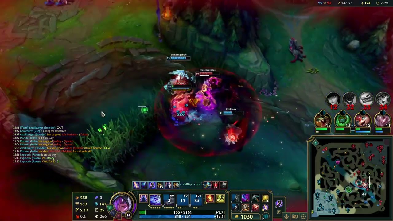 Highlight - League of Legends - Irelia - 22/11/8 - 5v5 Ranked Solo - Win - 11:50am
