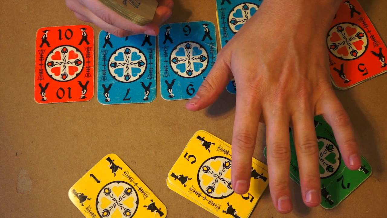 How To Play The Card Game Dutch Blitz - ASMR