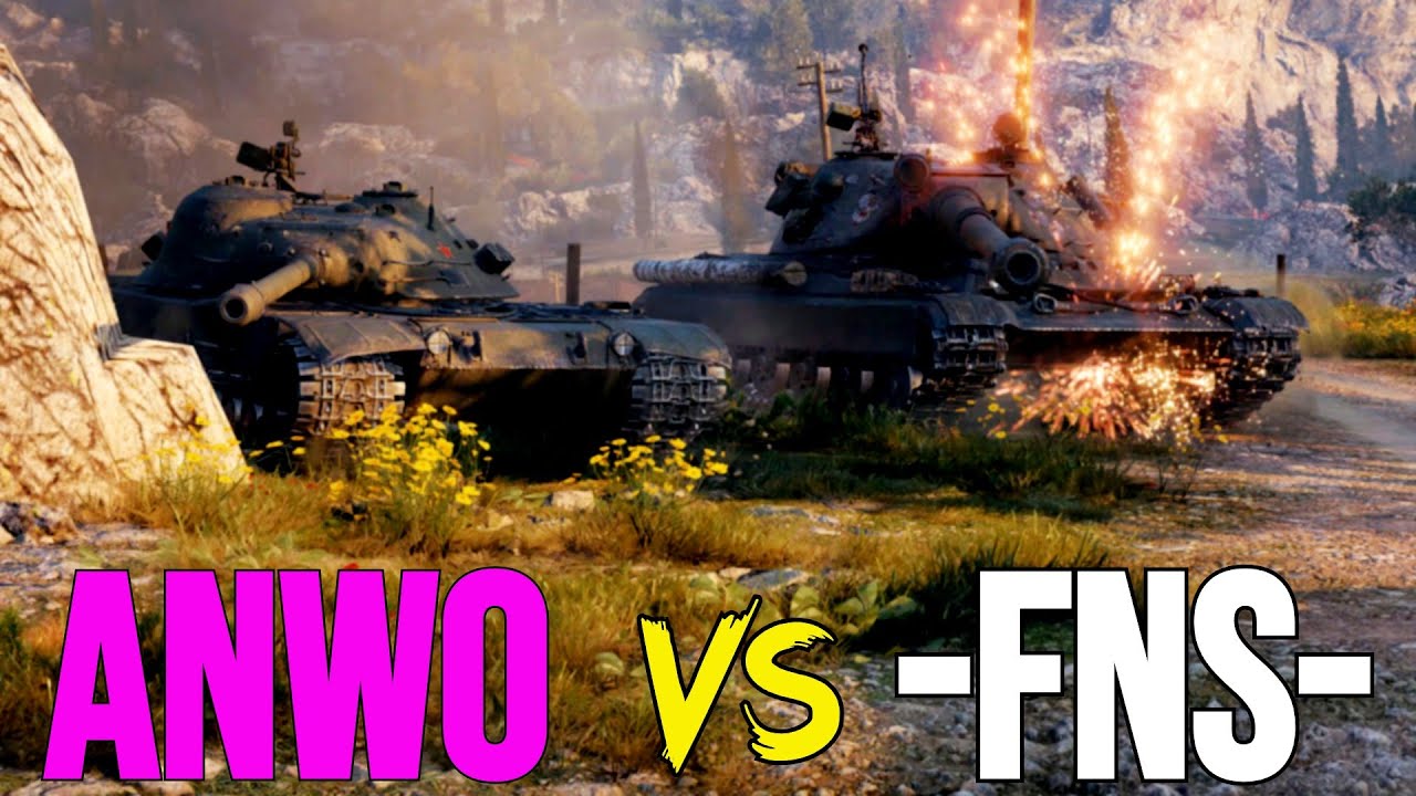AN-WO Vs -FNS- Advance Clan Wars (İlerleme) - World Of Tanks