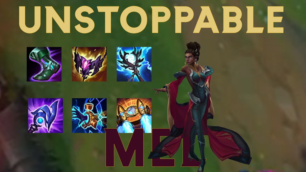 MEL BEST FOR BEGINNER  ITEMS (1V5 WITH EASE) - 2026 MEL BOT Gameplay Guide #guide #lol #bestitems