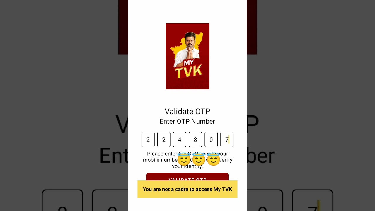 My Tvk.App Aug 15 th annaikku public ku enable aagum 