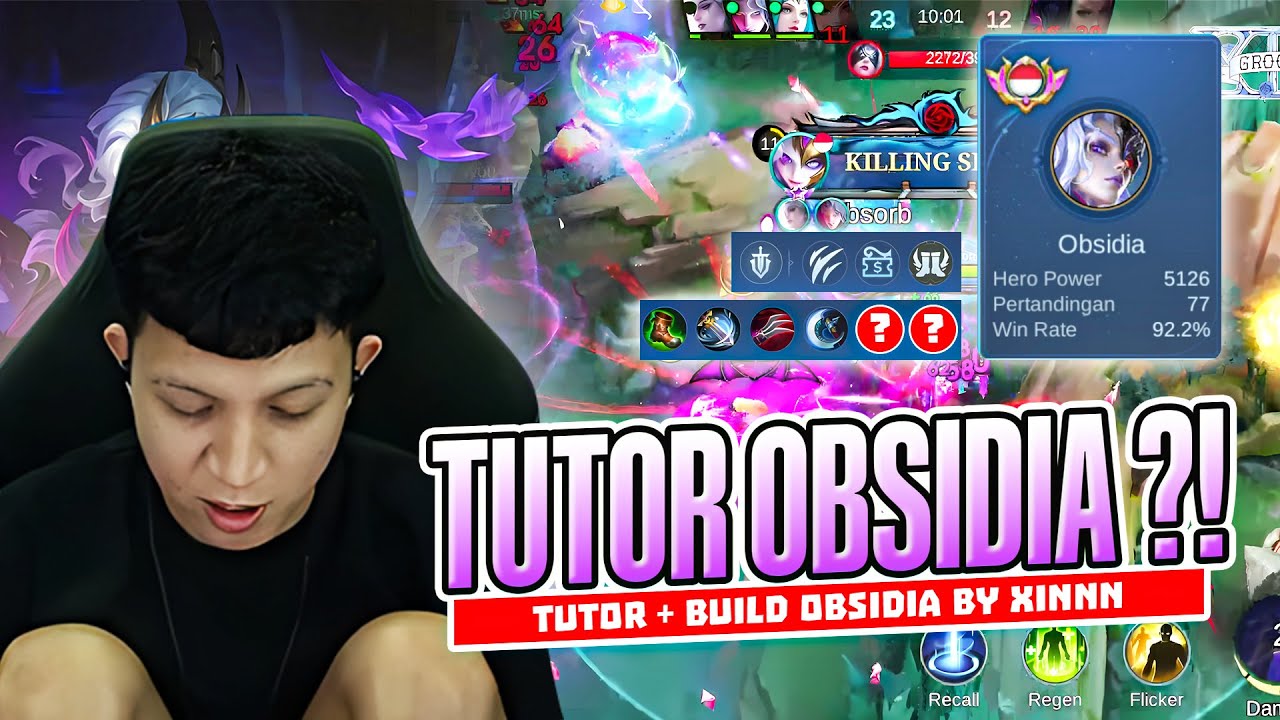 TUTORIAL OBSIDIA AND BUILD BY RRQ XINNN !!! - MOBILE&nbsp;LEGENDS #MLBBIDCreator