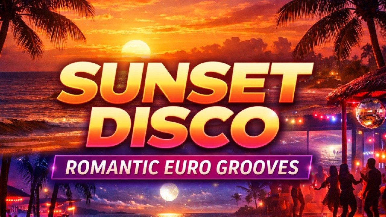 Sunset Disco Slowdown 🌅 Romantic Euro Disco Grooves for Tropical Nights & Summer Evenings