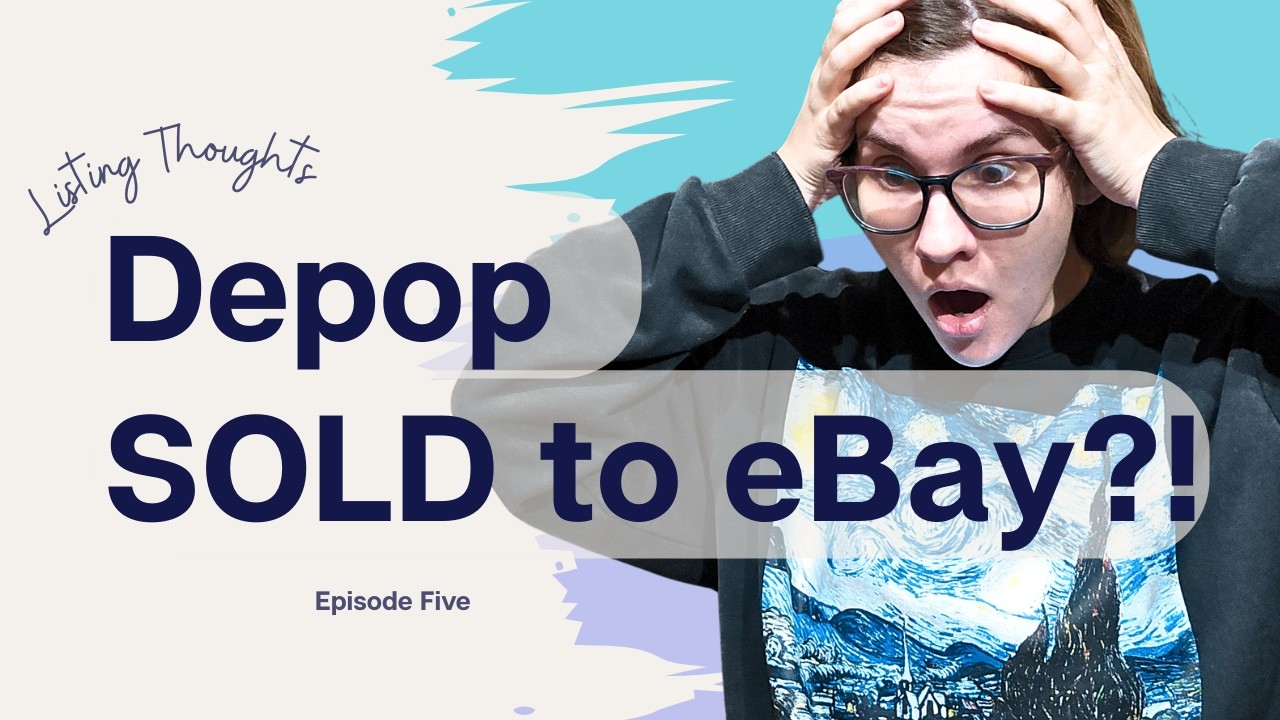 Depop SOLD to eBay?! Here’s What Sellers Need to Know | Listing Thoughts With Jacki
