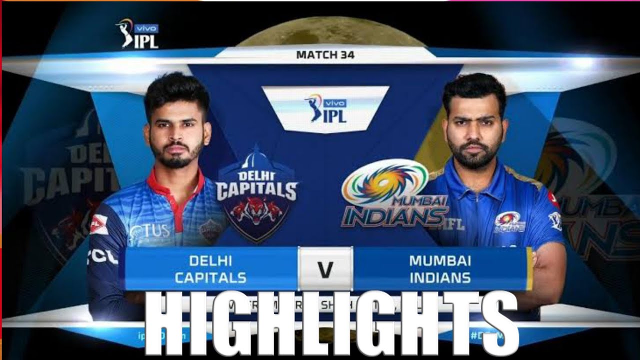 Mumbai Indians vs Delhi capitals highlights || mi vs dc highlights #ipl #mivsdc