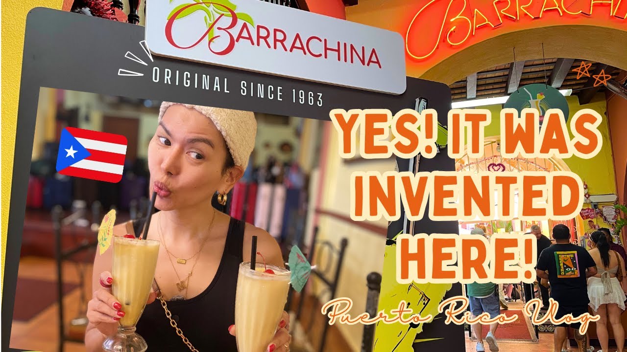 The Birthplace of Piña Colada and The House of Paella - HYPE?  BARRACHINA Old San Juan Puerto Rico